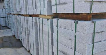 焦作芝麻白路牙石，路侧石