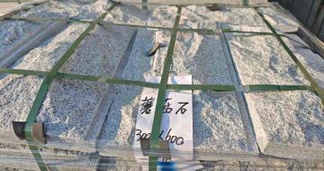 焦作芝麻白蘑菇石，自然面