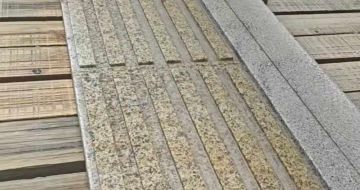 焦作黄金麻盲道石 盲条