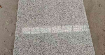 焦作芝麻白光面毛板