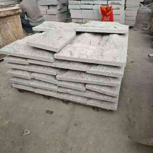 焦作芝麻白蘑菇石，自然面