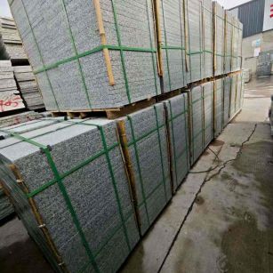 焦作芝麻白地铺版 石材地铺石