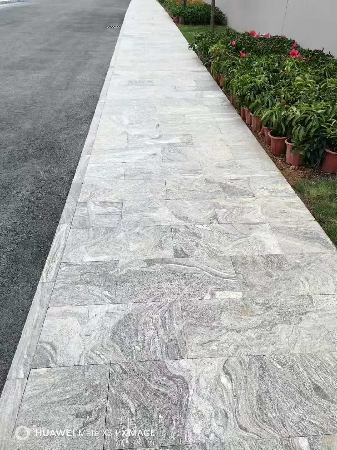 焦作浪淘沙地铺石 夜里雪