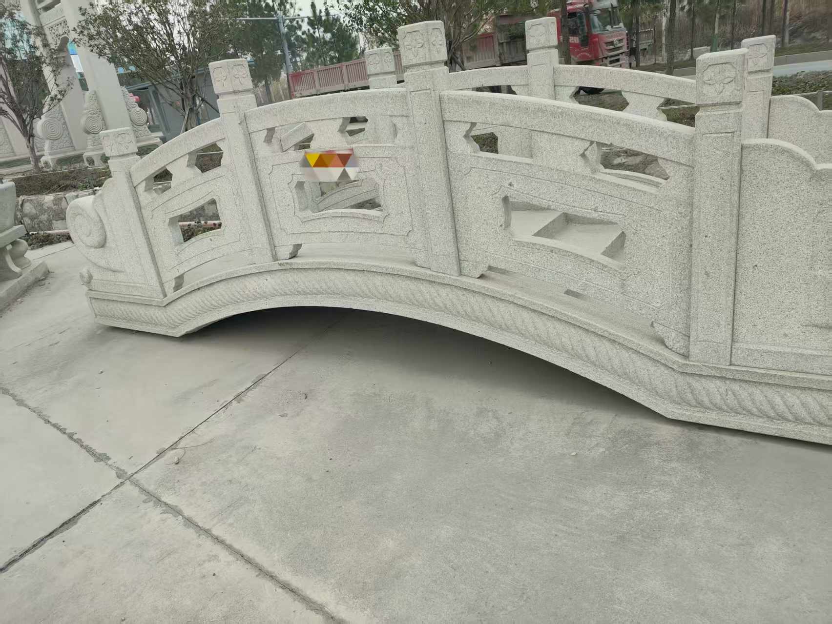 焦作芝麻白拱桥，石桥